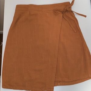 A New Day Dark Mustard Skirt XS